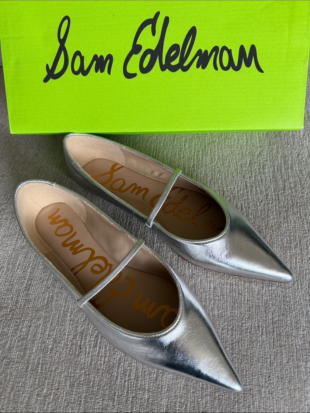 Sam Edelman Nesta Silver Leather